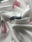 billige Tops &amp; Blouses-Dame Skjorte Bluse Grafisk Fjer Hvid Lomme Langærmet Afslappet Daglig Basale Afslappet Krave Slimfit Forår Efterår