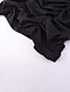 abordables Super Sale-Mini robe robe noire Femme Printemps Eté Sans Manches - Ruché chaud Couleur monochrome 2022 Noir S M L XL XXL 3XL