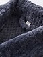 abordables Ropa para dormir y de descanso para mujeres-Mujer 1 pc Pijamas Batas Albornoces Felpa Sencillo Confort Color puro Franela Hogar Diario Cama Escote en V Templado Regalo Manga Larga Básico Otoño Invierno Cinturón Incluido Blanco Gris / Cordones