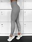 cheap Graphic Chic-Women&#039;s Basic Legging Sequins Dot Mid Waist Blushing Pink Wine Gray S M L / Slim