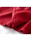 abordables Ropa para dormir y de descanso para mujeres-Mujer 1 pc Pijamas Batas Albornoces Camisón Sencillo caliente Moda Color puro Seda Hogar Fiesta de Boda Spa Cuello Barco Regalo Manga Larga Básico Primavera Verano Cinturón Incluido Blanco Rosa