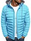 cheap Best Sellers-men&#039;s water-resistant hooded thickened insulated quilted puffer coat heavy padded winter parka anorak jacket (blue,xx-large)