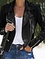cheap Jackets-Women&#039;s Jacket Casual Jacket Modern Style Regular EU / US Size Coat Black Gray Khaki Daily Casual Spring &amp;  Fall Rolled collar Regular Fit S M L XL XXL