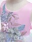 abordables Robes pour Filles-Robe Fille Enfants Petit Dentelle Floral Soirée Bleu Violet Rose Claire Coton Elégant Coloré Robes Toutes les Saisons 3-12 ans