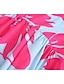 abordables Vestidos Casuales-Mujer Vestido Midi Vestido de una línea Verde Trébol Blanco Negro Rosa Rojo Manga 3/4 Frunce Floral Leopardo Cuello Barco Otoño Invierno Elegante Casual 2022 S M L XL XXL