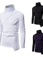 preiswerte Herrenmode-Rollkragenhemd Coiled Gola Marineblau Weiß Schwarz Bekleidung Essential