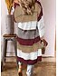 cheap Sweaters &amp; Cardigans-Women&#039;s Stylish Basic Cardigan Color Block Knit