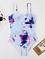 cheap One-Pieces-Women&#039;s One Piece Tie Dye Swimwear with Tummy Control