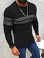 cheap Pullover Sweaters-Men&#039;s Winter Pullover Sweater in Black &amp; Yellow