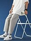 abordables Vêtements Homme-Homme Pantalons décontractés Cordon Taille elastique Pantalon de Yoga Fluide Vêtement de rue Ample 910 gris foncé Noir