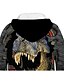 cheap Boys&#039; Hoodies &amp; Sweatshirts-Kids Boys&#039; Hoodie Long Sleeve 3D Print Animal Gray Children Tops Fall Winter Active Basic Streetwear Daily Outdoor 2-13 Years