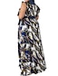 cheap Plus Size Dresses-Women&#039;s Plus Size Striped A Line Dress Print Shirt Collar Short Sleeve Casual Spring Summer Causal Daily Maxi long Dress Dress