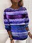 cheap Hoodies &amp; Sweatshirts-Women&#039;s Letter Sweatshirt Pullover Print 3D Print Casual Sports Active Streetwear Hoodies Sweatshirts  Blue Purple Pink