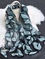 cheap Scarves &amp; Bandanas-Women&#039;s Women&#039;s Shawls &amp; Wraps Wine Green Street Daily Date Scarf Florals / Party / Silk / Cute / Fall / Winter