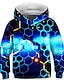 cheap Boys&#039; Hoodies &amp; Sweatshirts-Boys&#039; 3D Vertigo Print Long Sleeve Hoodie