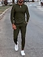 billige Herre Mode Beklædning-mænds efterår langærmet slim trend afslappet mode sportsdragt trend