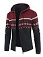 cheap Men&#039;s Clothing-Men&#039;s Sweater Printing Thick Fall &amp; Winter Blue Light Grey Dark Gray Red