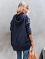 cheap Hoodies &amp; Sweatshirts-Women&#039;s Casual Loose Fit Hooded Sweatshirt