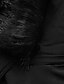 abordables Manteaux &amp; Trenchs Femme-Parka Femme Bordure en Fourrure Poche Normal Manteau Noir Violet Vin Plein Air Elégant L&#039;autume L&#039;hiver Elégant Col rabattu fermeture Éclair Standard M L XL XXL 3XL / Sortie