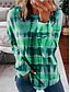 cheap Hoodies &amp; Sweatshirts-Women&#039;s Tie Dye Sweatshirt Pullover Crew Neck Print 3D Print Daily Sports Basic Streetwear Hoodies Sweatshirts  Green Gray Red