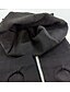 baratos Graphic Chic-Mulheres Calças de lã Calças Cintura Alta Comprimento total Preto Outono &amp; inverno