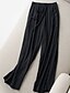 cheap Women&#039;s Plus Size Bottoms-Women&#039;s Plus Size Wide Leg Pants Drawstring Solid Color Casual Daily Classic Style Casual Full Length Natural Spring Summer White Black Navy Blue L XL XXL 3XL