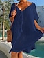 baratos Cover-Ups-Swimwear Irregular Design