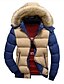 economico All Sale-piumino da neve invernale da uomo piumino caldo imbottito con cappuccio in pelliccia