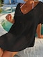 economico Cover-Ups-Women&#039;s Lace Up Swimwear Beach Dress UV Protection