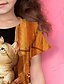 billige jentes 3d t-skjorter-Jente 3D Dyr Katt T skjorte T-skjorte Kortermet 3D-utskrift Sommer Aktiv Polyester Barn 4-12 år Skole Dagligdagstøy Normal