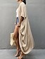 billige Women&#039;s Coats &amp; Jackets-Dame Normal Badetøj Opdækning Strandtop badedragt Blondér Flettet UV Beskyttelse Ren farve V-strop Ferie Moderne Badedragter