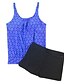 cheap Tankini-Women&#039;s Swimwear 2 Piece Normal Swimsuit 2 Piece High Waist Slim Polka Dot Purple Bathing Suits Sports Sports Basic