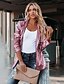 abordables Chaquetas para Mujer-Women&#039;s Glamorous Sparkly Sequins Jacket Spring Coat