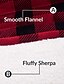 cheap Sleep &amp; Lounge-Women&#039;s Christmas Couple‘s Pajamas Nightgown Hoodie Blanket Wearable Blanket Grid / Plaid Pure Color Plush Simple Comfort Xmas Home Party Fleece Warm Gift Patchwork Pocket Fall Winter Black Gray