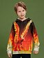 billige Hættetrøjer og sweatshirts til drenge-Drenge 3D Dyr Hattetrøje Langærmet 3D-udskrivning Forår Efterår Vinter Aktiv Basale Polyester Rayon Børn 3-12 år Skole udendørs Daglig