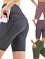 cheap Women&#039;s Clothing-Women&#039;s Sports Classic Shorts Short Pants Gym Yoga Solid Color Mid Waist Breathable Moisture Wicking ArmyGreen Purple Black Fuchsia Deep Blue S M L XL XXL