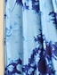 abordables Conjuntos de looks familiar-Mami y yo Vestidos Casual Floral Tie-dye Leopardo Estampado Azul Piscina Negro Rosa Maxi Sin Mangas Diario Trajes a juego / Verano / Dulce