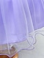 preiswerte Kleider für Mädchen-kinderkleidung Mädchen Kleid Blume Ärmellos Hochzeit Party Pailletten Süß Baumwolle Polyester Kleid mit Blumenstickerei Tüll-Kleid Blumenmädchenkleid Beige Schwarz Weiß