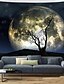cheap Wall Tapestries-Wall Tapestry Art Decor Blanket Curtain Picnic Tablecloth Hanging Home Bedroom Living Room Dorm Decoration Polyester Tree Moon Sky Views