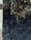 baratos T-shirts-Mulheres Camiseta Túnica Gráfico Floral Geométrica Cinzento Imprimir Manga Longa Casual Diário Final de semana Vintage Tunicas Básico Decote Redondo Normal Outono &amp; inverno