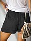 cheap Shorts-Essential Women&#039;s Cotton Blend Casual Baggy Shorts