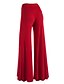 cheap Pants-Women&#039;s Basic Essential Yoga Culottes Wide Leg Palazzo Slacks Full Length Pants Sports Outdoor Daily Stretchy Solid Color High Waist Slim Sapphire Wine Pink Green White S M L XL XXL