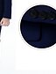 abordables Conjuntos de Ropa para Niño-Niños Chico Traje y chaqueta Conjunto de Ropa Manga Larga 5 Piezas Negro Azul Marino Lazo Color sólido Formal Cumpleaños Formal Amable 3-12 años / Otoño / Invierno / Primavera
