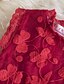 cheap Girls&#039; Dresses-Kids Little Dress Girls&#039; Plain Party Wedding Birthday A Line Dress Embroidered Red Cotton Sleeveless Elegant Cute Sweet Dresses Spring Summer Regular Fit 3-10 Years