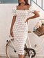 cheap Casual Dresses-Elegant Sleeveless Lace Midi Dress for Women