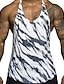 cheap Tank Tops-Men&#039;s T shirt Tee Tank Top Vest Top Undershirt Sleeveless Shirt Crew Neck Camouflage Training Fitness Print Sleeveless Clothing Apparel Sportswear Muscle Workout Athletic