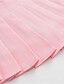 cheap Skirts-Women&#039;s Skirt Mini Skirts Pleated Solid Colored Party Party / Evening Spring &amp; Summer Cotton Blend Elegant Preppy Navy Pink Black Coffee