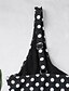 cheap Tankini-Women&#039;s Polka Dot Push Up Tankini Swimwear Set