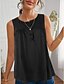 cheap Women&#039;s Clothing-an  n women‘s clothing  summer   hot style round neck button solid color vest