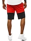cheap Men&#039;s Clothing-Men&#039;s Sweatpants Basic Medium Spring &amp; Summer Blue White Black Black-Red